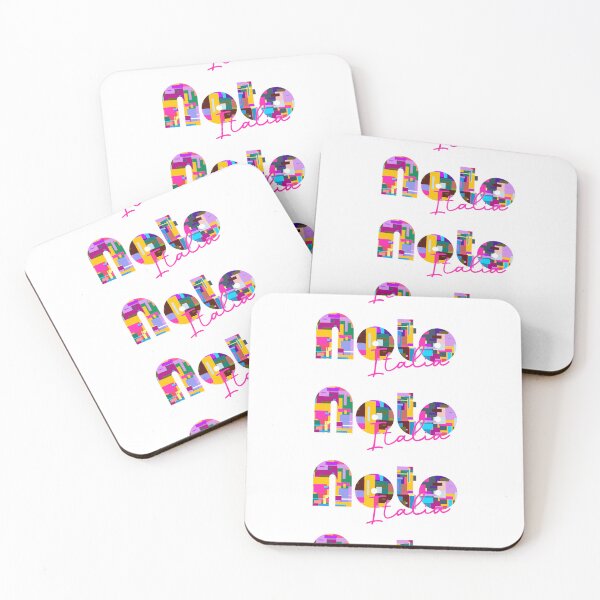 Item preview, Noto, Siracusa, Italy, Italia, colorful typography design for travellers designed and sold by Wanderful-roads.