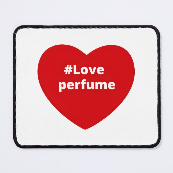 Item preview, Love Perfume Heart Design with Hashtag Elements for Romantic Style designed and sold by Artman13.
