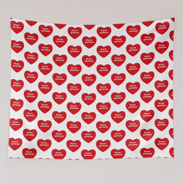 Item preview, Love Perfume Heart Design with Hashtag Elements for Romantic Style designed and sold by Artman13.