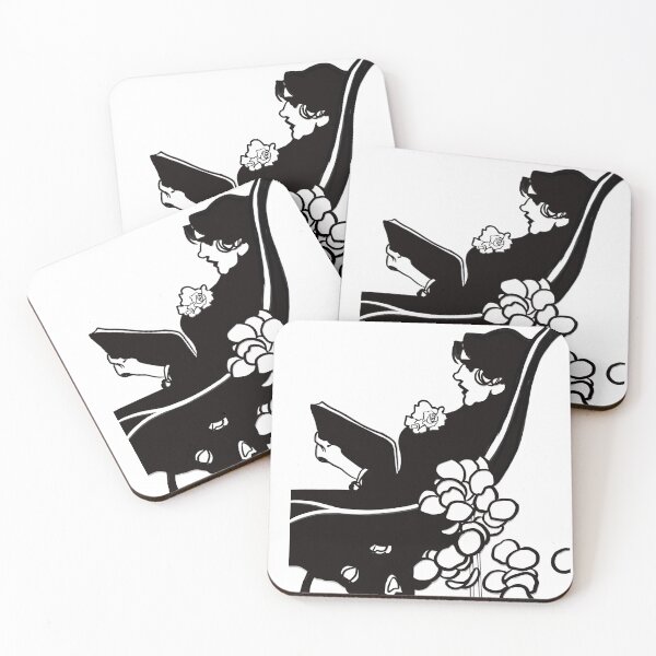 Item preview, The reader in the deck chair designed and sold by La boutique de Clémence.