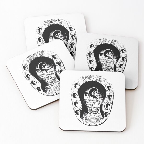 Item preview, wesley willis designed and sold by QuirkNestArt.
