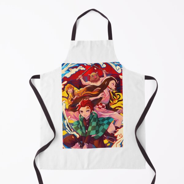 Item preview, Demon Slayer Anime Inspired Main Characters Illustration Design designed and sold by etaoredbubble.