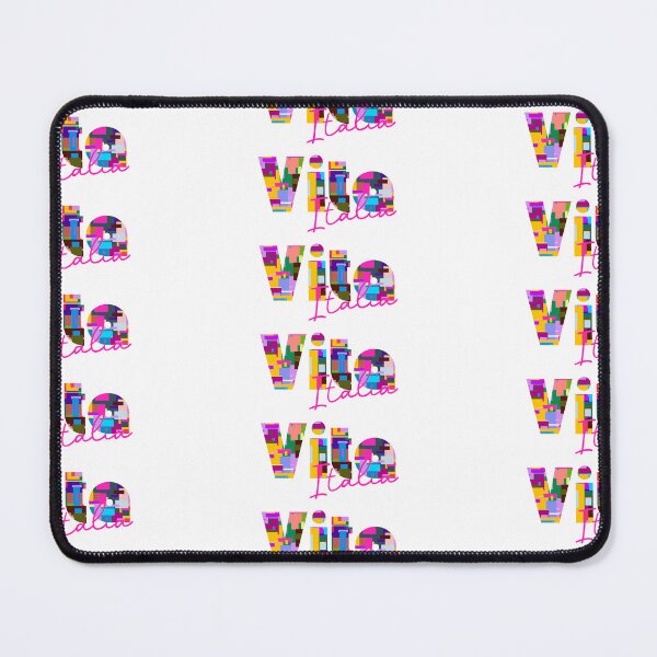 Item preview, Vita, Trapani, Italia, diseño tipográfico colorido para viajeros designed and sold by Wanderful-roads.