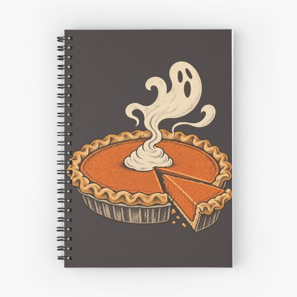 Item preview, Spooky Pie Slice Escape Retro Halloween Baking Design designed and sold by Golden Era Studio.
