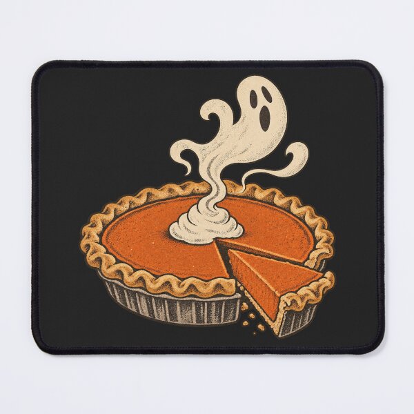 Item preview, Spooky Pie Slice Escape Retro Halloween Baking Design designed and sold by Golden Era Studio.
