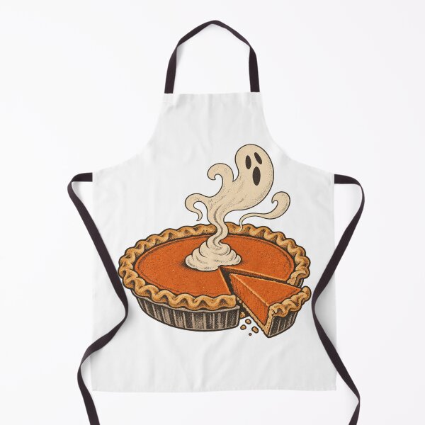 Item preview, Spooky Pie Slice Escape Retro Halloween Baking Design designed and sold by Golden Era Studio.
