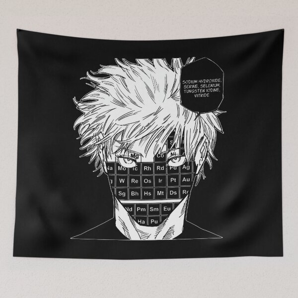 Item preview, Jujutsu Kaisen - Satoru Gojo - Sodium Hydroxide Serine Selenium Tungsten Iodine Vitride designed and sold by notajojosfan.