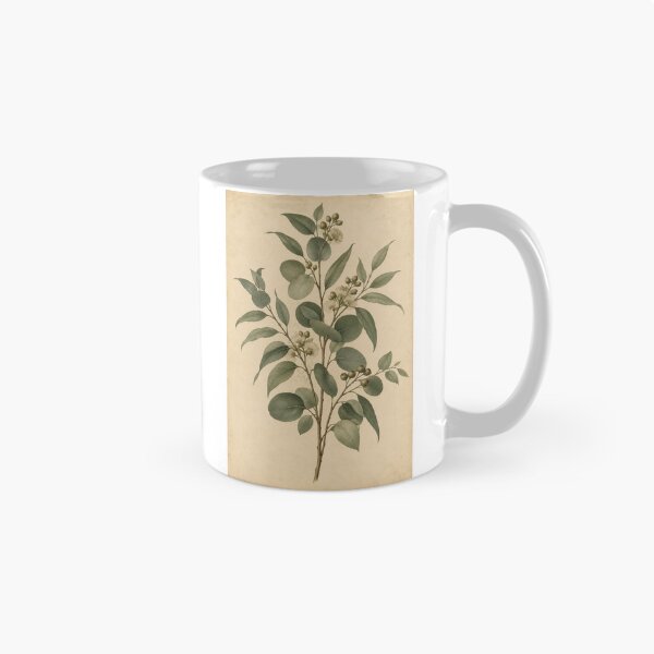 Item preview, Vintage Eucalyptus Botanical Art | Antique Botanical Leaf Illustration designed and sold by VoidBearer03.