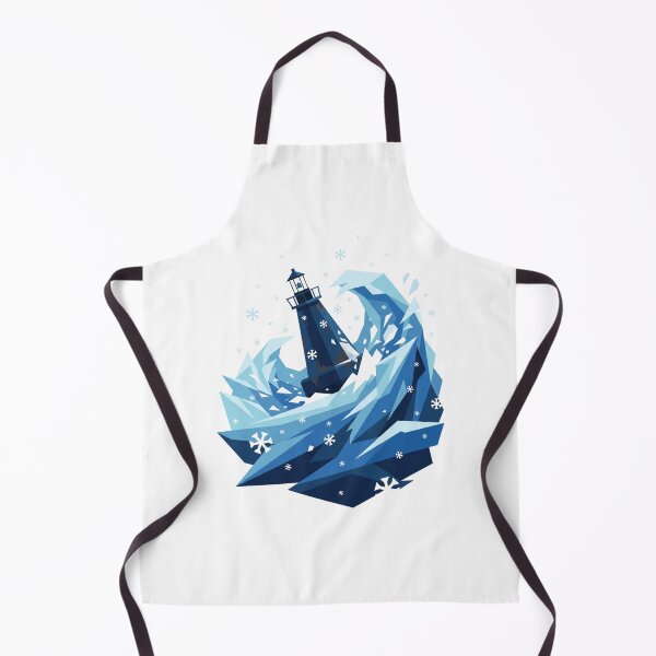 Item preview, Minimalist Geometric Ocean Buoy Winter Nor'easter Vector designed and sold by AURA Vibes.