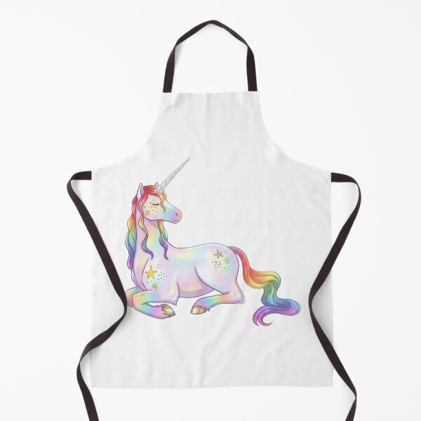 Item preview, Magical Rainbow Unicorn with Stars Fantasy designed and sold by AdolfoGonzales.