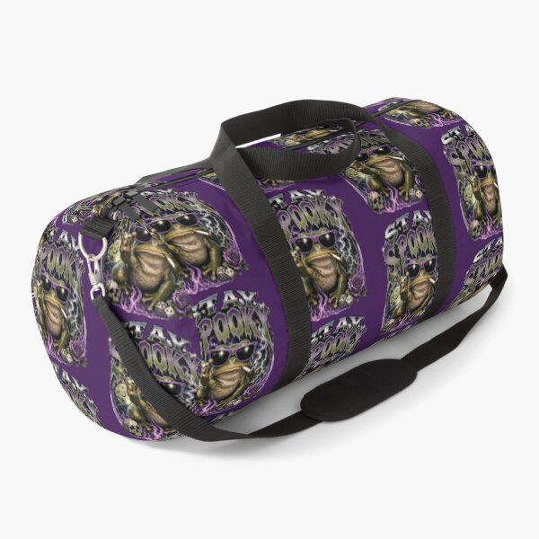 Item preview, Stay Spooky Cool Frog T-Shirt | Funny Halloween Toad Sunglasses Skulls Purple Flames Rock On Gift designed and sold by illeN-Art-World.