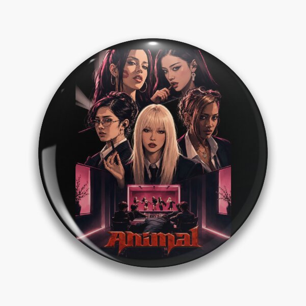 Item preview, Animal Concept – Dark K-Pop Girl Group Art designed and sold by Noova Studio.