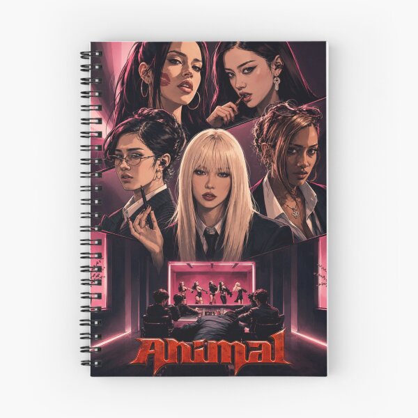 Item preview, Animal Concept – Dark K-Pop Girl Group Art designed and sold by Noova Studio.