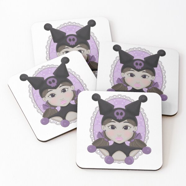 Item preview, Kuromi Girl Purple Sticker  designed and sold by Jelly Studio.