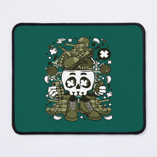 Item preview, Army Skull Head designed and sold by MichaelaSpinka.