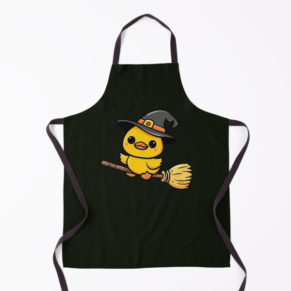 Item preview, Cute Duck Witch Flying designed and sold by Diggoryds.