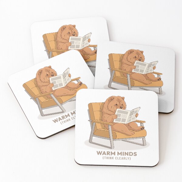 Item preview, Chow Chow Reading Newspaper Vintage Aesthetic designed and sold by COZY VINTAGE animal.