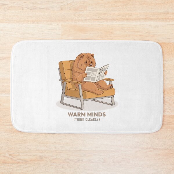 Item preview, Chow Chow Reading Newspaper Vintage Aesthetic designed and sold by COZY VINTAGE animal.