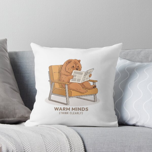 Item preview, Chow Chow Reading Newspaper Vintage Aesthetic designed and sold by COZY VINTAGE animal.