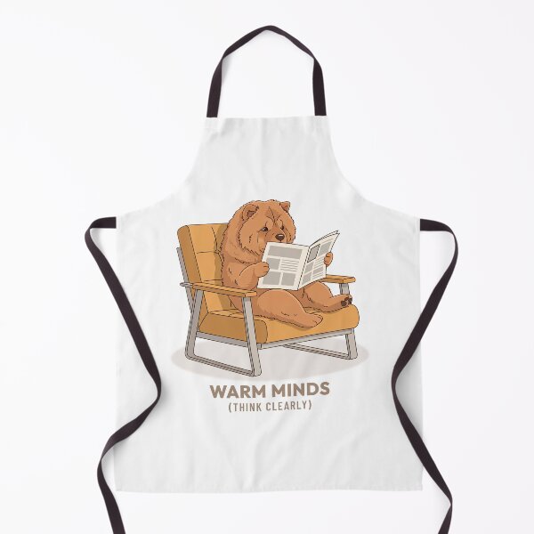 Item preview, Chow Chow Reading Newspaper Vintage Aesthetic designed and sold by COZY VINTAGE animal.