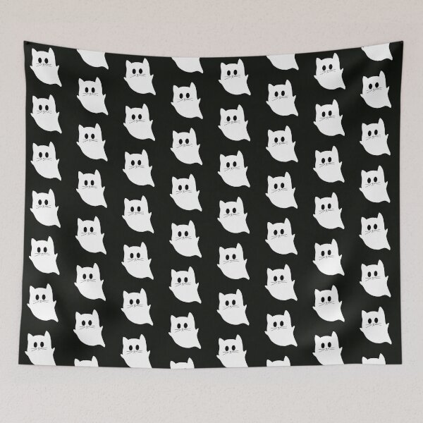 Item preview, Cute Gh0st Cat Halloween designed and sold by Diggoryds.