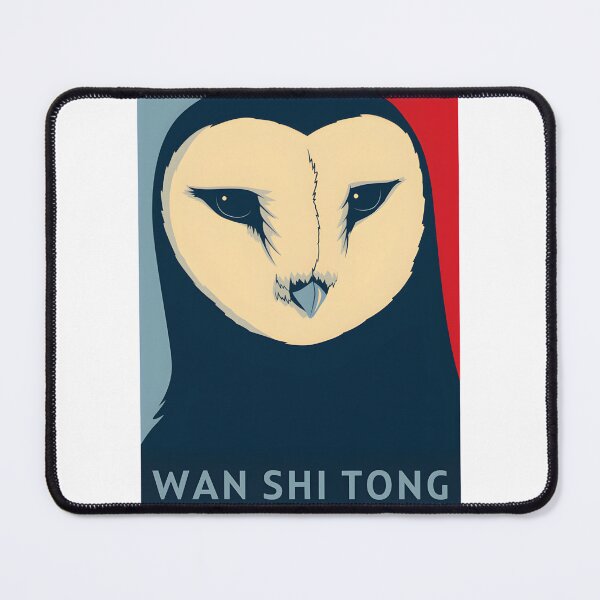 Item preview, Wan Shi Tong Inspired Ancient Knowledge Owl Illustration from Avatar The Last Airbender designed and sold by etaoredbubble.