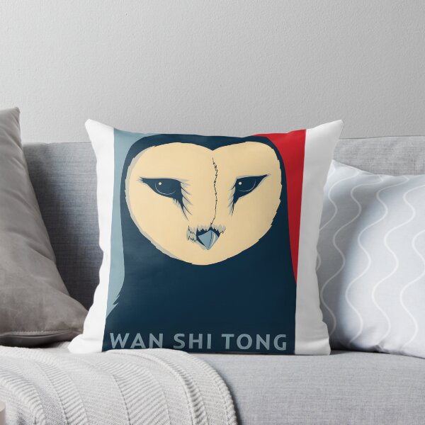Item preview, Wan Shi Tong Inspired Ancient Knowledge Owl Illustration from Avatar The Last Airbender designed and sold by etaoredbubble.