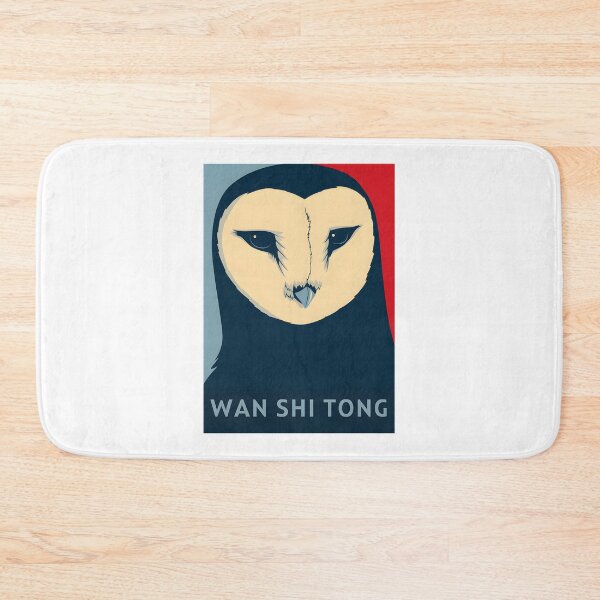 Item preview, Wan Shi Tong Inspired Ancient Knowledge Owl Illustration from Avatar The Last Airbender designed and sold by etaoredbubble.
