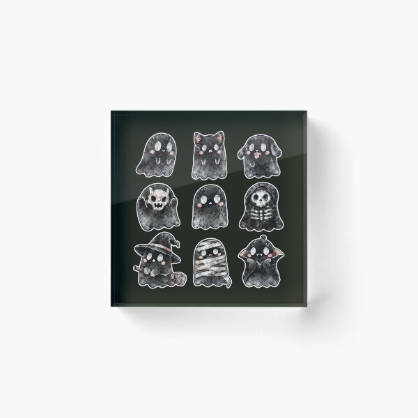 Item preview, Cute Gh0st Expressions Halloween designed and sold by Diggoryds.