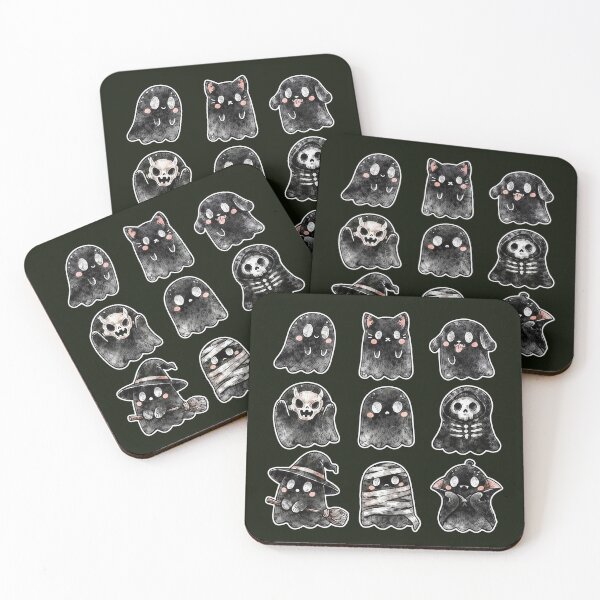 Item preview, Cute Gh0st Expressions Halloween designed and sold by Diggoryds.