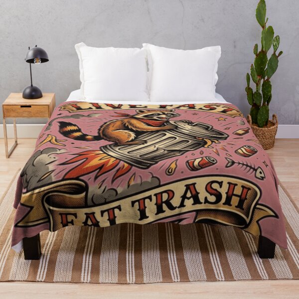 Item preview, Live fast, eat trash designed and sold by The King's general goods.