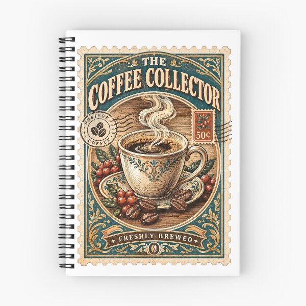Item preview, The Coffee Collector Stamp designed and sold by Sovereign Supply Co..