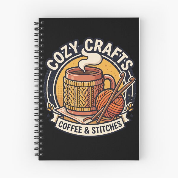 Item preview, Cozy Crafts Coffee And Stitches Crafting Mom  designed and sold by Oommen Studio .