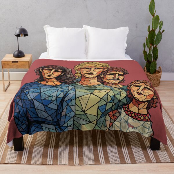 Item preview, Family Portrait - Low Poly Mosaic Art designed and sold by photossmirnov.