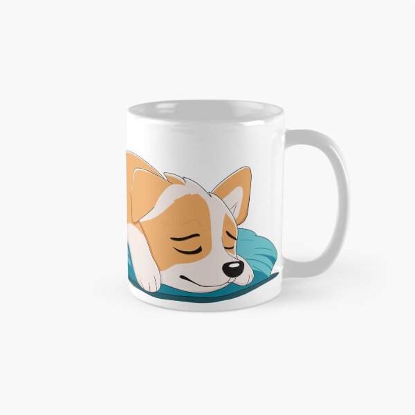 Item preview, Sleeping Corgi designed and sold by CraftachicDsgn.