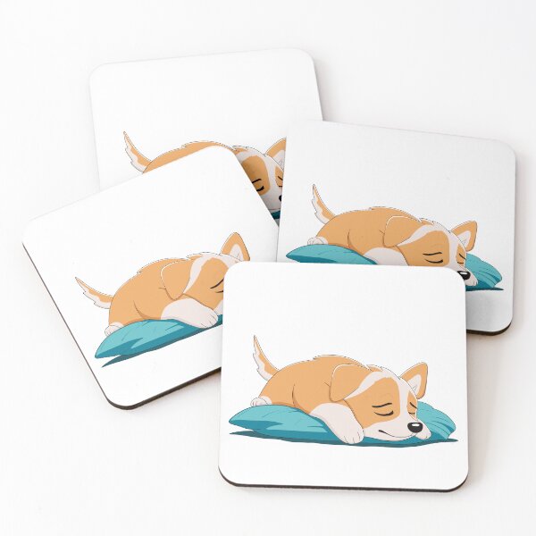 Item preview, Sleeping Corgi designed and sold by CraftachicDsgn.