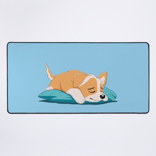 Item preview, Sleeping Corgi designed and sold by CraftachicDsgn.