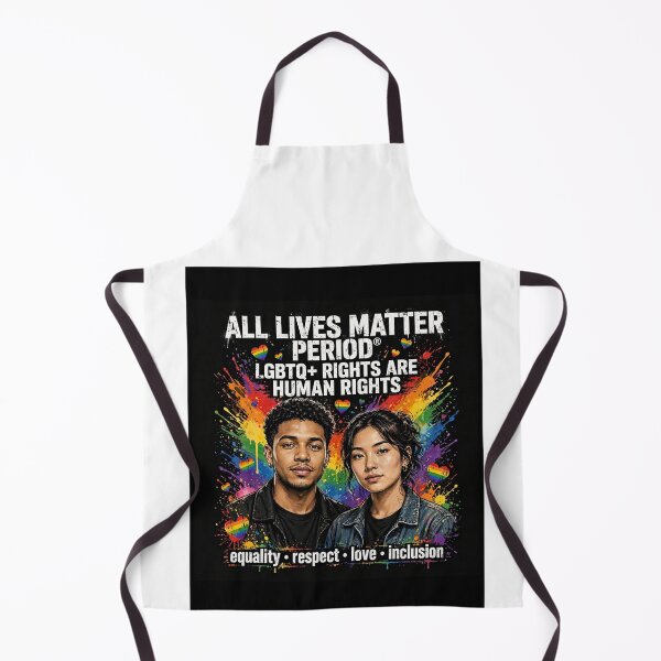 Item preview, All Lives Matter Period® LGBTQ+ Collection designed and sold by CommunityForAll.