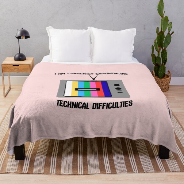 Item preview, Experiencing Technical Difficulties Funny Introvert Glitch designed and sold by Créative touche .