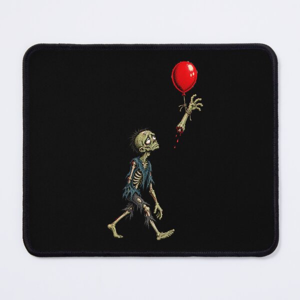 Item preview, Funny zombie Lost Arm Red Balloon Well Shit Dark Humor designed and sold by skyprosun.