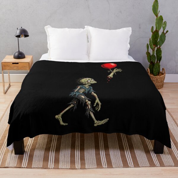 Item preview, Funny zombie Lost Arm Red Balloon Well Shit Dark Humor designed and sold by skyprosun.