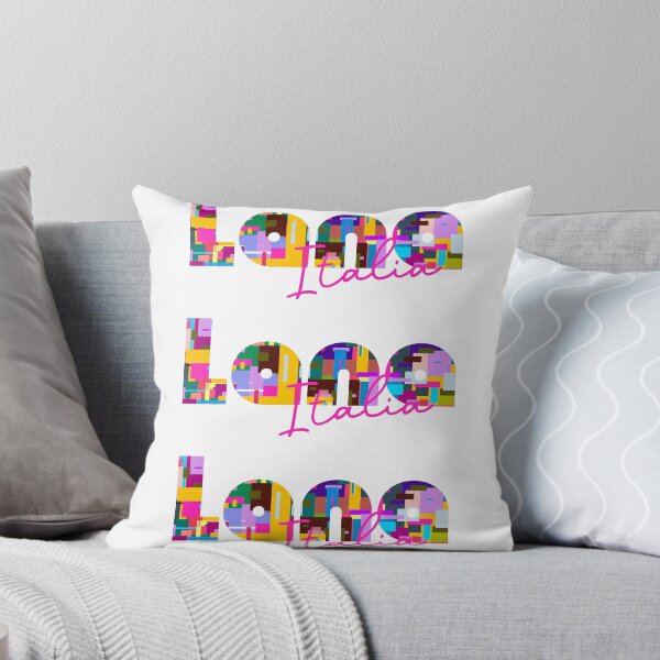 Item preview, Lana, Bolzano, Italy, Italia, colorful typography design for travellers designed and sold by Wanderful-roads.
