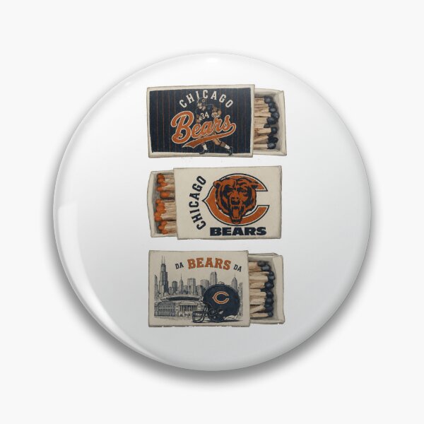 Item preview, Vintage Chicago Football Matchbook designed and sold by ChristiPeta.