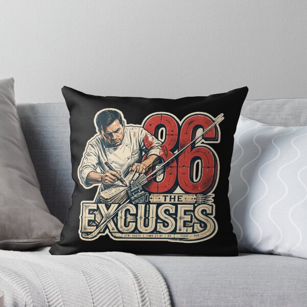 Item preview, 86 The Excuses Chef Design, Funny Chef Gift, Chef Humor, Professional Chef, Line Cook Gift, Kitchen Crew, Culinary Gift, Restaurant Worker, Chef Life, Cooking Gift, Kitchen Humor designed and sold by Typologystudios.