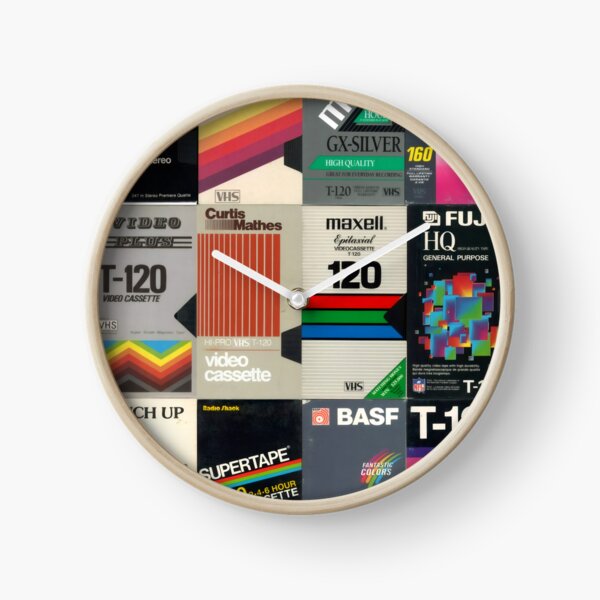 Item preview, Retro VHS Tape Cover Grid Art - Vintage Analog Media Graphic Poster designed and sold by Billy Morfo™.