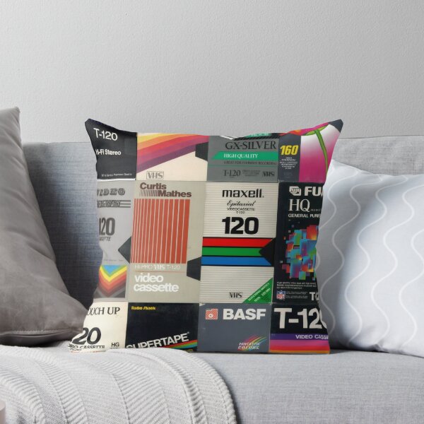 Item preview, Retro VHS Tape Cover Grid Art - Vintage Analog Media Graphic Poster designed and sold by Billy Morfo™.