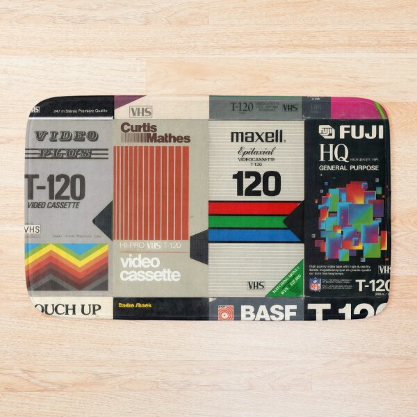 Item preview, Retro VHS Tape Cover Grid Art - Vintage Analog Media Graphic Poster designed and sold by Billy Morfo™.