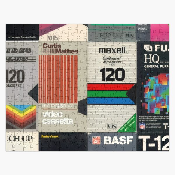 Item preview, Retro VHS Tape Cover Grid Art - Vintage Analog Media Graphic Poster designed and sold by Billy Morfo™.