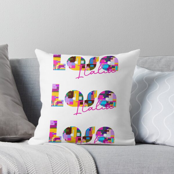 Item preview, Lasa, Bolzano, Italy, Italia, colorful typography design for travellers designed and sold by Wanderful-roads.