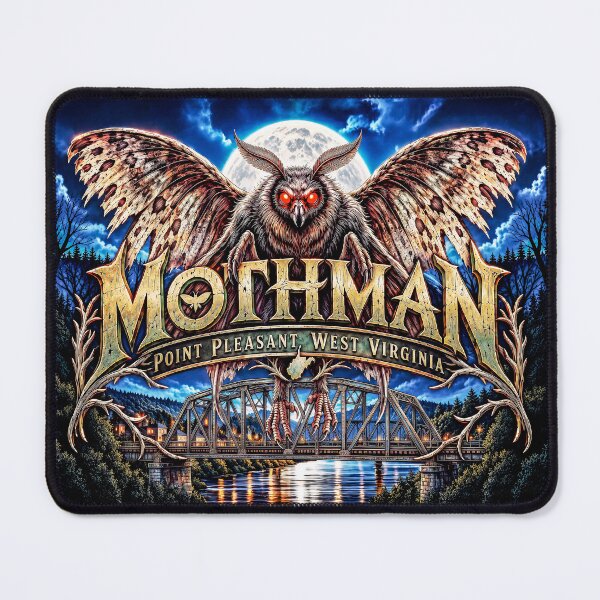 Item preview, Mothman Flies designed and sold by Nomadic Spirit Studios.